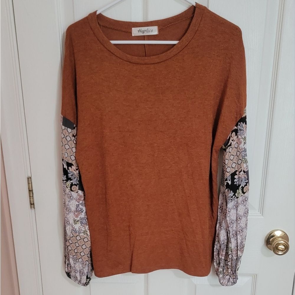Haptics Boutique Brand Long Sleeve Top